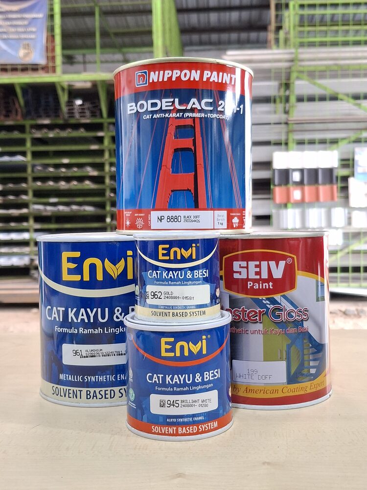 Cat Kayu & Besi Multiguna